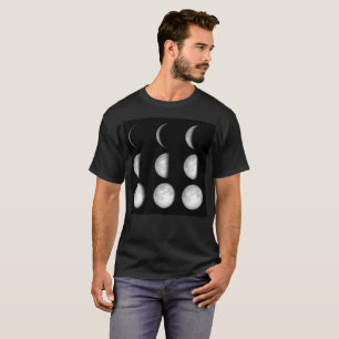 T-shirt Fases da lua