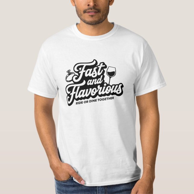 T-Shirt - Fast and Flavorious Series (Frente)
