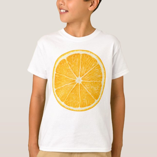 T-shirt Fatia de laranja (Frente)
