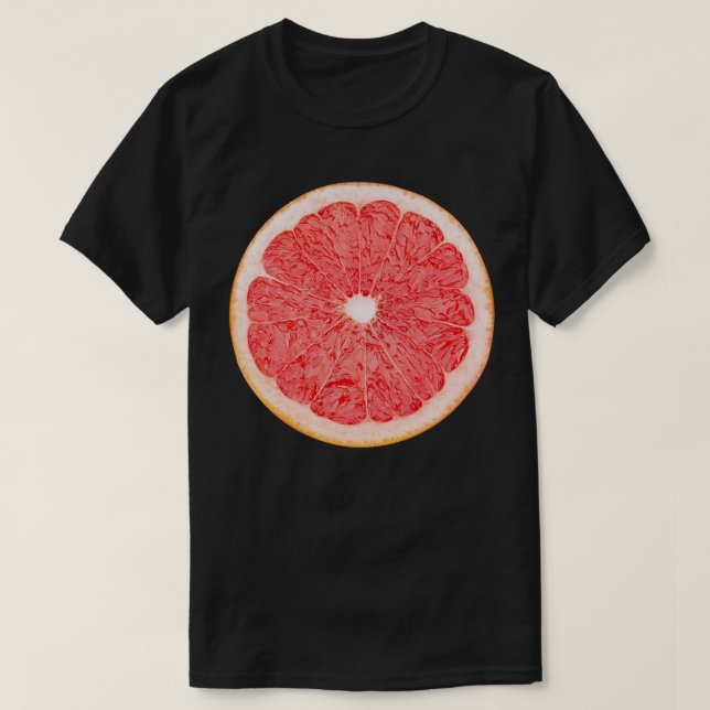 T-shirt Fatia de toranja (Frente do Design)