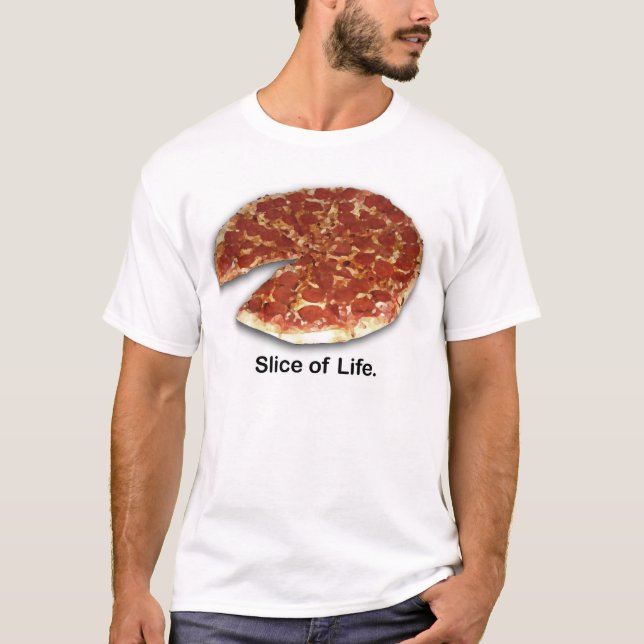 T-shirt Fatia de vida (Frente)
