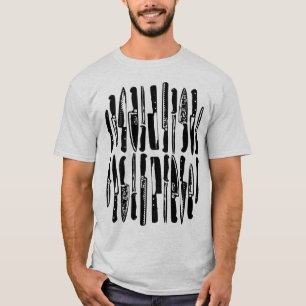 T-shirt Fatiado e seco - Preto