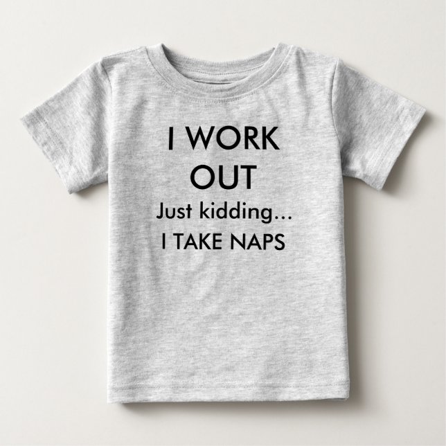 T-shirt Fato De Futebol De Bebê - Eu Faço... Apenas Brinca (Frente)