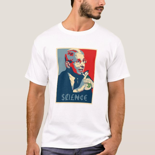 T-Shirt Fauci Science (Frente)