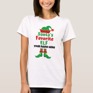 T-Shirt Favorito Dos Papais noeis De Nome Personal
