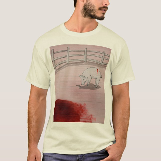 T-shirt Fazenda animal (Frente)