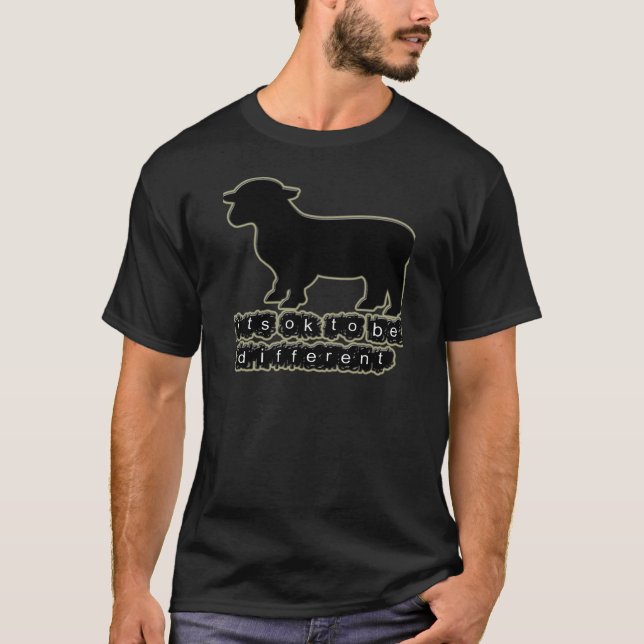 T-shirt fazenda aprovada das ovelhas negras (Frente)