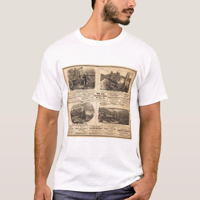 T-shirt Fazendas do óleo (Frente)