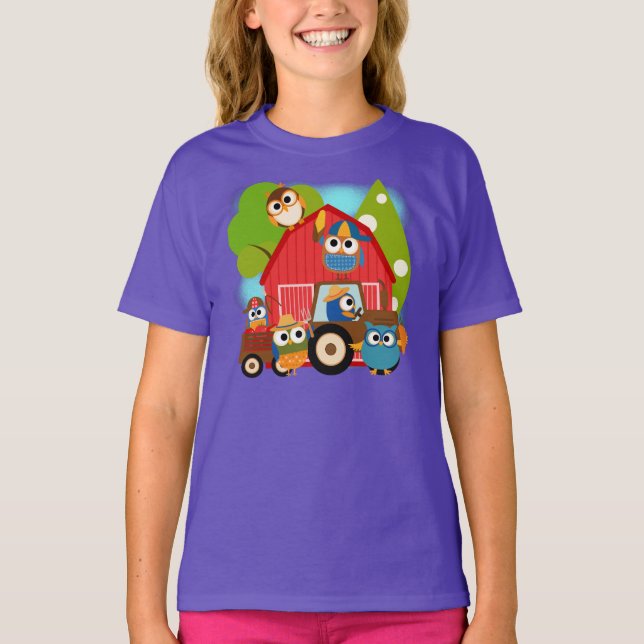 T-shirt Fazendeiros da coruja (Frente)