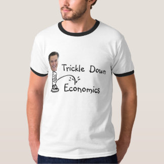 T-shirt fazendo xixi da economia de Romney