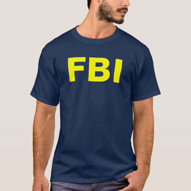 T-SHIRT FBI (Frente)