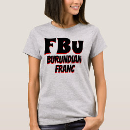 T-shirt FBu Franco Burundiano Cinza