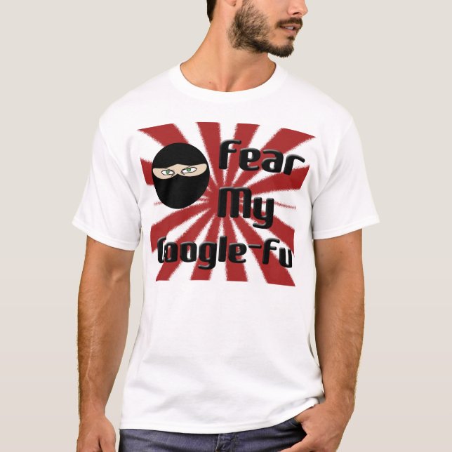 T-shirt feargooglefu (Frente)