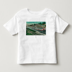 T-shirt Fechamentos da cascata no Rio Columbia