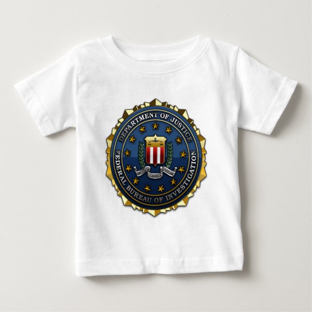 T-shirt Federal Bureau of Investigation (Frente)