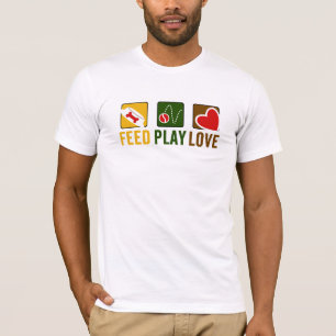 T-shirt feed play love