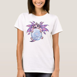 T-shirt feericamente do gato do gatinho da bolha