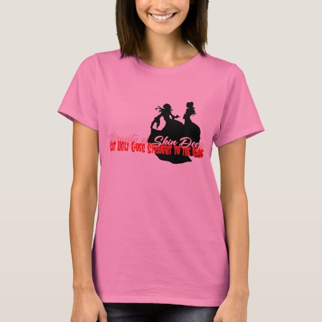 T-shirt feio ao osso (Frente)