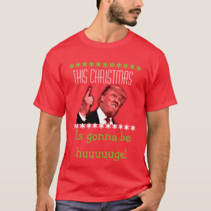 T-shirt feio do Natal de Donald Trump