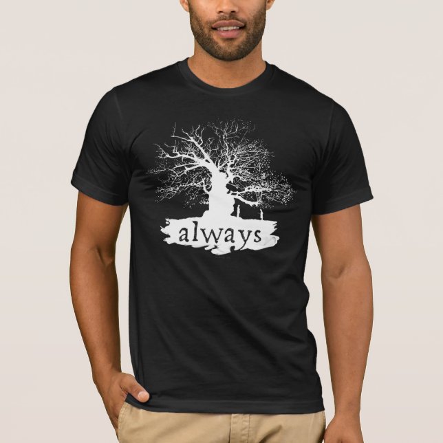 T-shirt Feitiço de Harry Potter | Silhueta de Sempre Citaç (Frente)