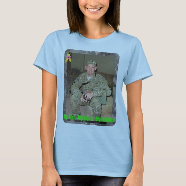 T-shirt Feito-à-medida para Audra (Frente)