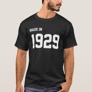 T-shirt Feito em 1929