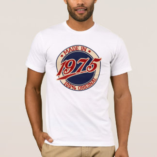 T-shirt Feito Em 1975