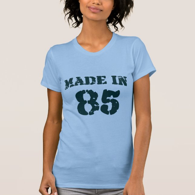 T-shirt Feito Em 1985 (Frente)