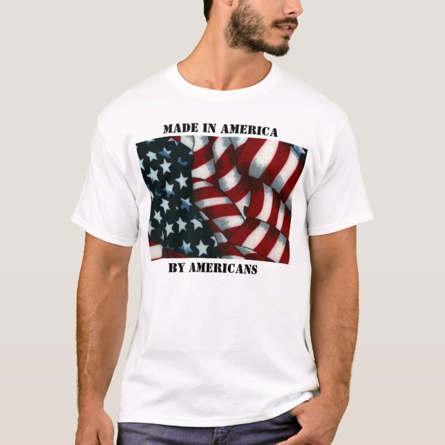 T-shirt Feito em América (Frente)