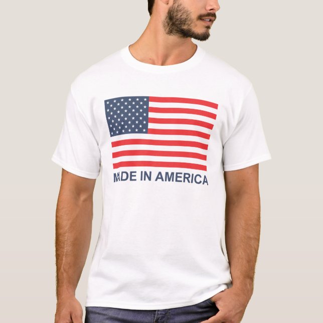 T-shirt Feito em América (Frente)