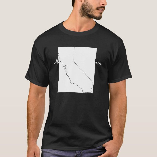 T-shirt Feito em Califórnia (Frente)