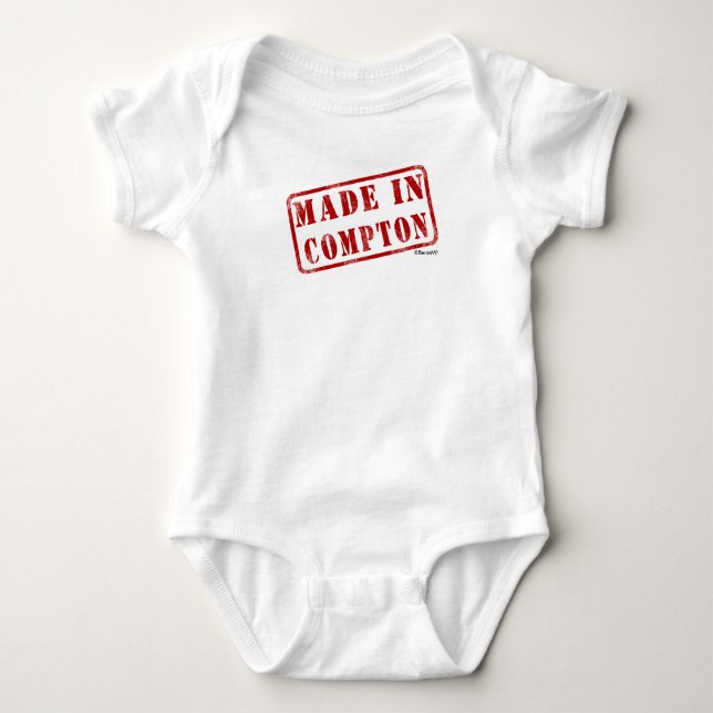 T-shirt Feito em Compton (Frente)