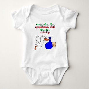 T-shirt Feito Em Itália Stork Blue