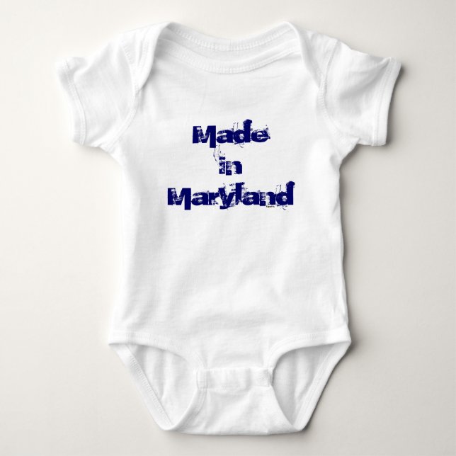 T-shirt Feito em Maryland (Frente)