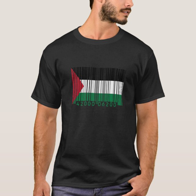 T-shirt Feito em Palestina (Frente)