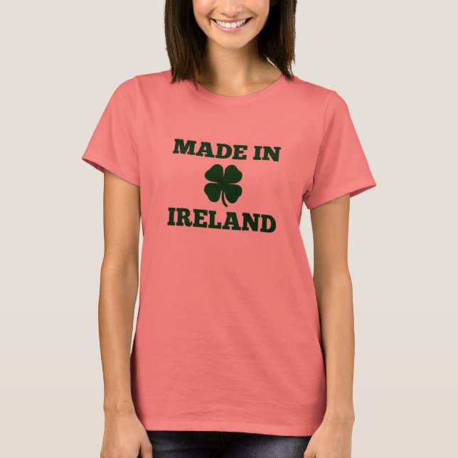 T-shirt Feito Na Irlanda (Frente)