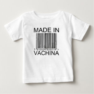 T-shirt feito na vachina
