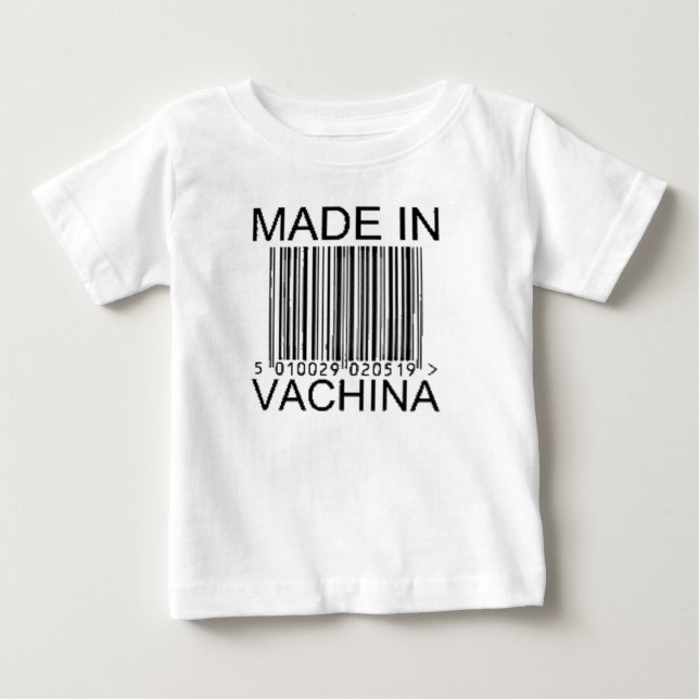 T-shirt feito na vachina (Frente)