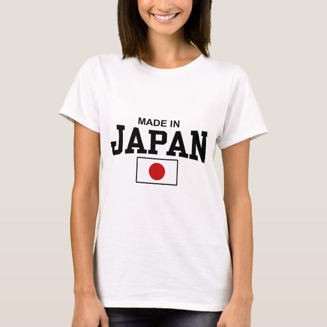 T-shirt Feito No Japão (Frente)