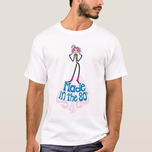T-shirt feito no tshirt do anos 80 (Frente)