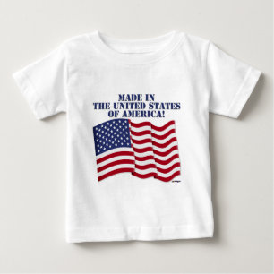 T-SHIRT FEITO NOS ESTADOS UNIDOS DA AMÉRICA!