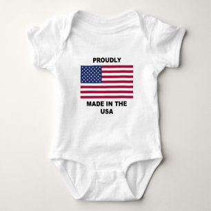 T-shirt Feito orgulhosa nos EUA