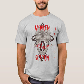T-shirt FEITO SOB ENCOMENDA da CAMISA do ARTISTA