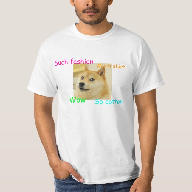 T-shirt feito sob encomenda do Doge (Frente)