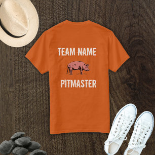 T-shirt feito sob encomenda unisex de Pitmaster da