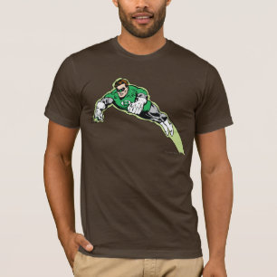 T-shirt Feixe de energia verde da lanterna
