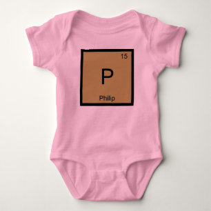 T-shirt Felipe Nome Química Elemento Tabela Periódica