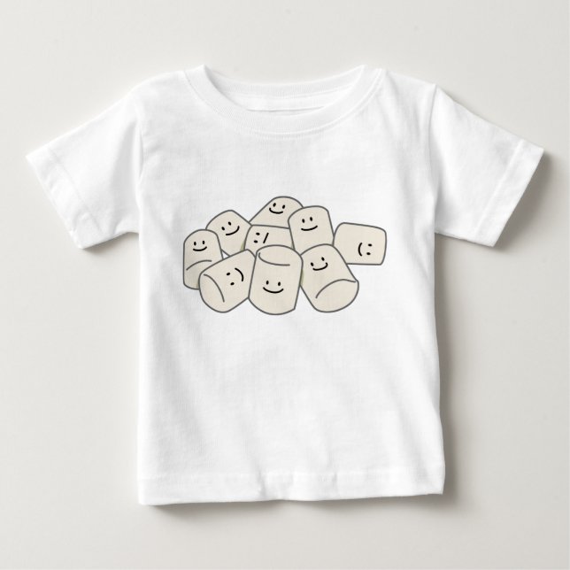 T-shirt Feliz amigo Marshmallow (Frente)
