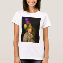 T-shirt Feliz aniversário de Ben Franklin