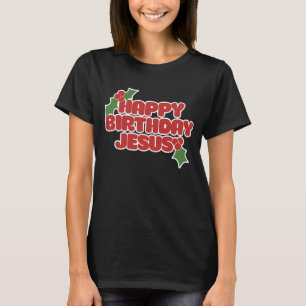 T-shirt Feliz aniversário Jesus